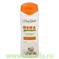 Пена для купания детская "Baby green", 400 мл, т. з. "Зеленый Алтай"