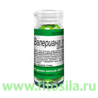 Валериана П - БАД, № 40 драже х 0,2 г