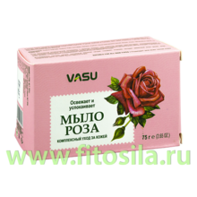 Мыло Роза (Vasu  Rose) 75 гр Trichup