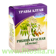 Рябина красная, плоды, 50 г (коробочка), чайный напиток **