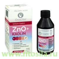 Лосьон-бальзам ZnО + каолин lotion-balm ZnО + kaolin OvisOlio® Skinpatrol® 125 мл *** Срок