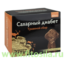 Травяной сбор Сахарный диабет, 60 ф/п х 1,5 г "Фарм-продукт"
