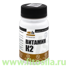 Витамин К2 Премиум, таб 0,2г №30 (банка)  БАД  "Фармгрупп"