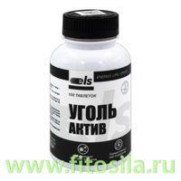 Уголь актив, табл 0,5 г № 100 БАД  "Фармгрупп"