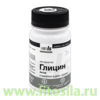 ГЛИЦИН-актив, табл. 0,1 г №180 (банка)  "Фармгрупп" БАД