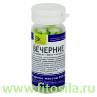 Вечернее (Валериана+Мята+Мелиса)  БАД, № 50 драже х 200 мг 510