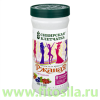 Сибирская клетчатка "Ржаная с ягодами", 350 г